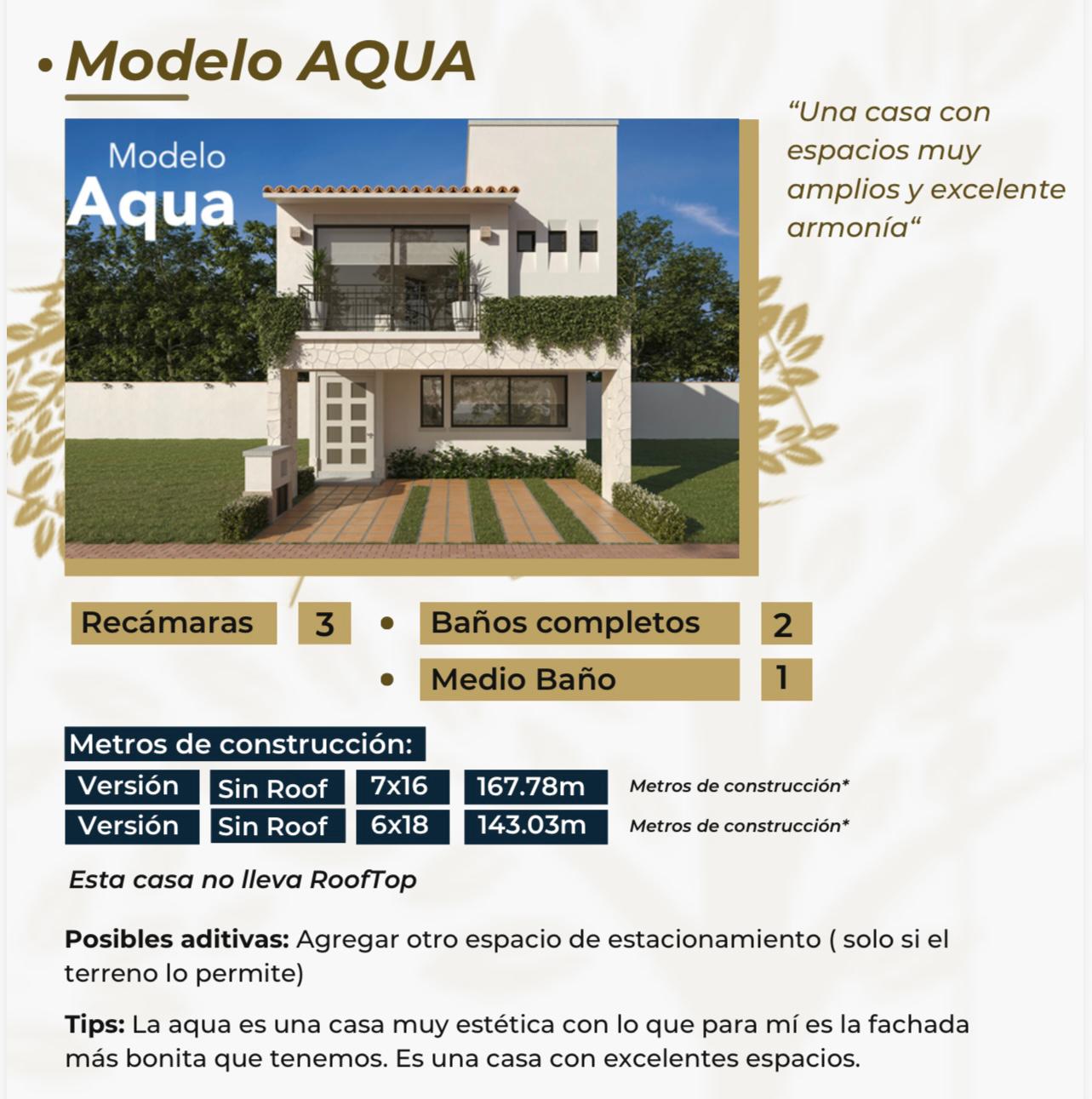 Modelo Aqua